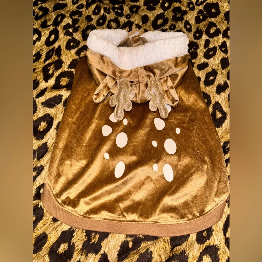 LG REINDEER DOG COSTUME!